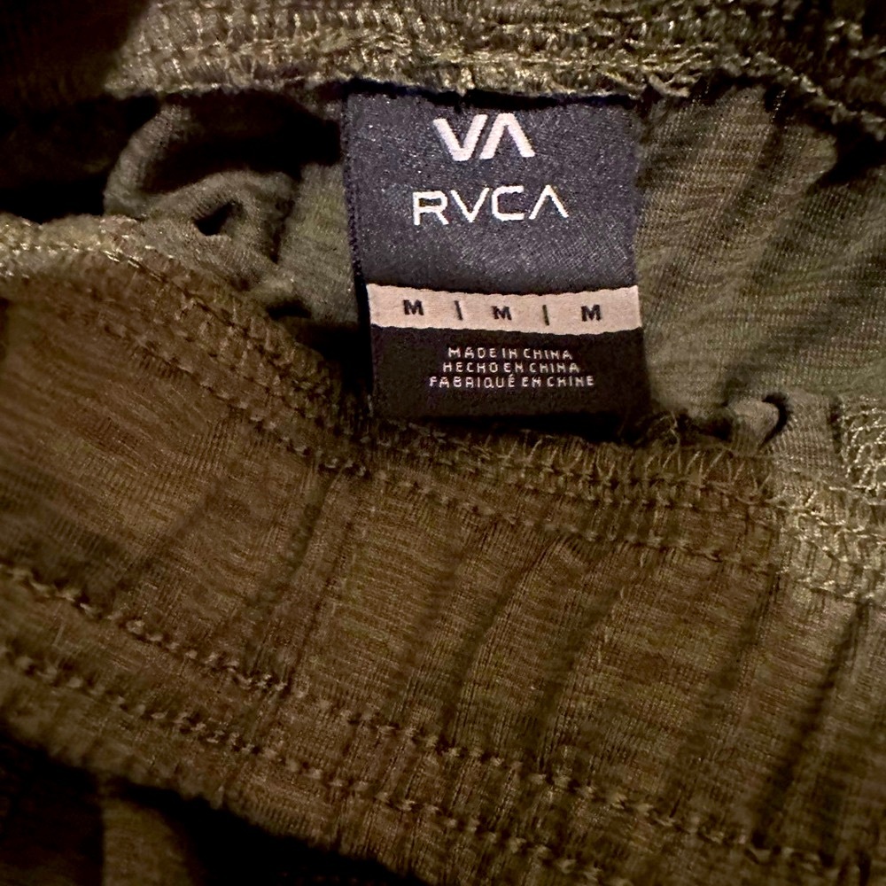 Rare & Out Of Print Rvca C-Able Sweatpants-Army G… - image 5